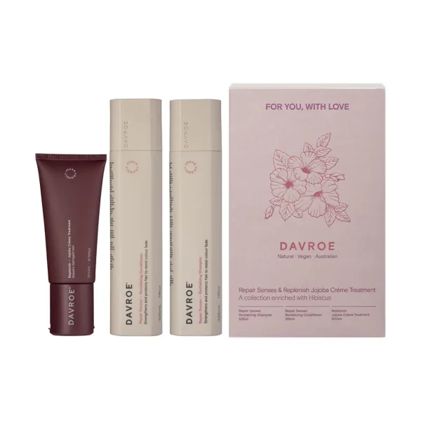 DAVROE Repair Senses Mothers Day Trio Набір тріо для відновлення волосся